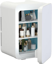 Portable 20L Mini Fridge Cooler Warmer AC DC White Home Car