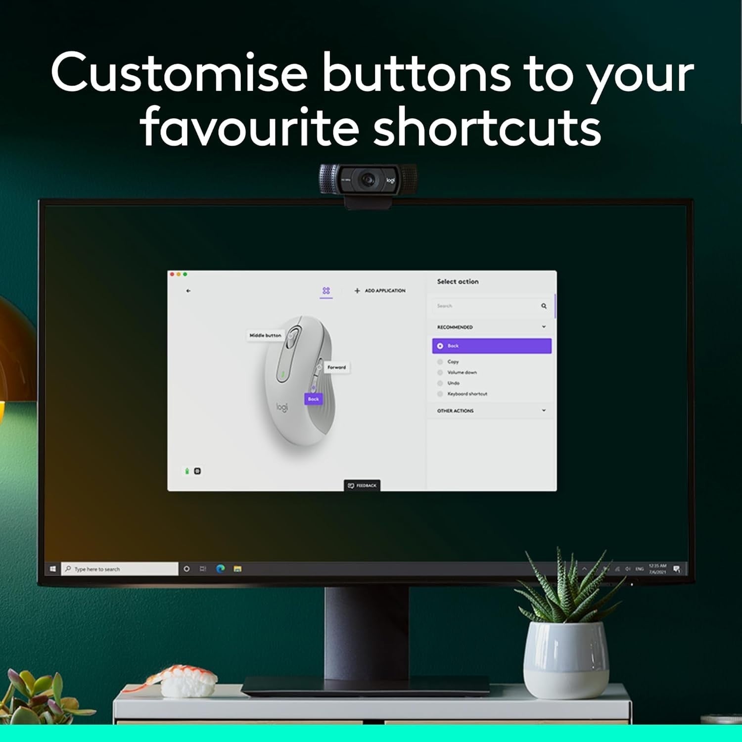 Left Hand Wireless Mouse Large Hands Silent Click Ergonomic Bluetooth PC Mac