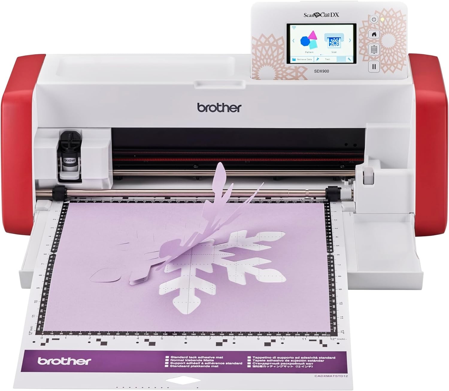 Electronic Cutting Machine with Built-In Scanner Craft Vinyl Paper Cutter