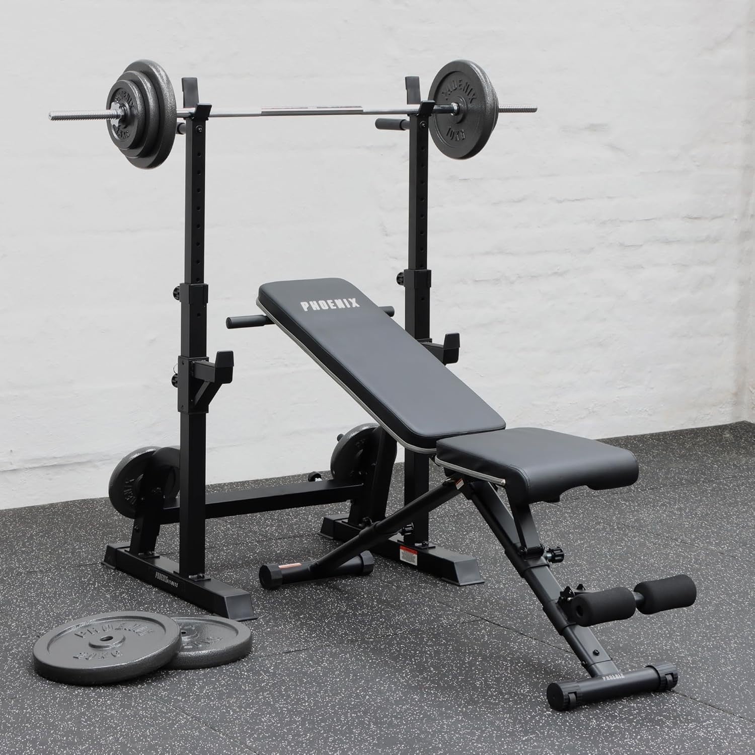 Heavy Duty Folding Training Bench 362kg Multi-Position Home Gym