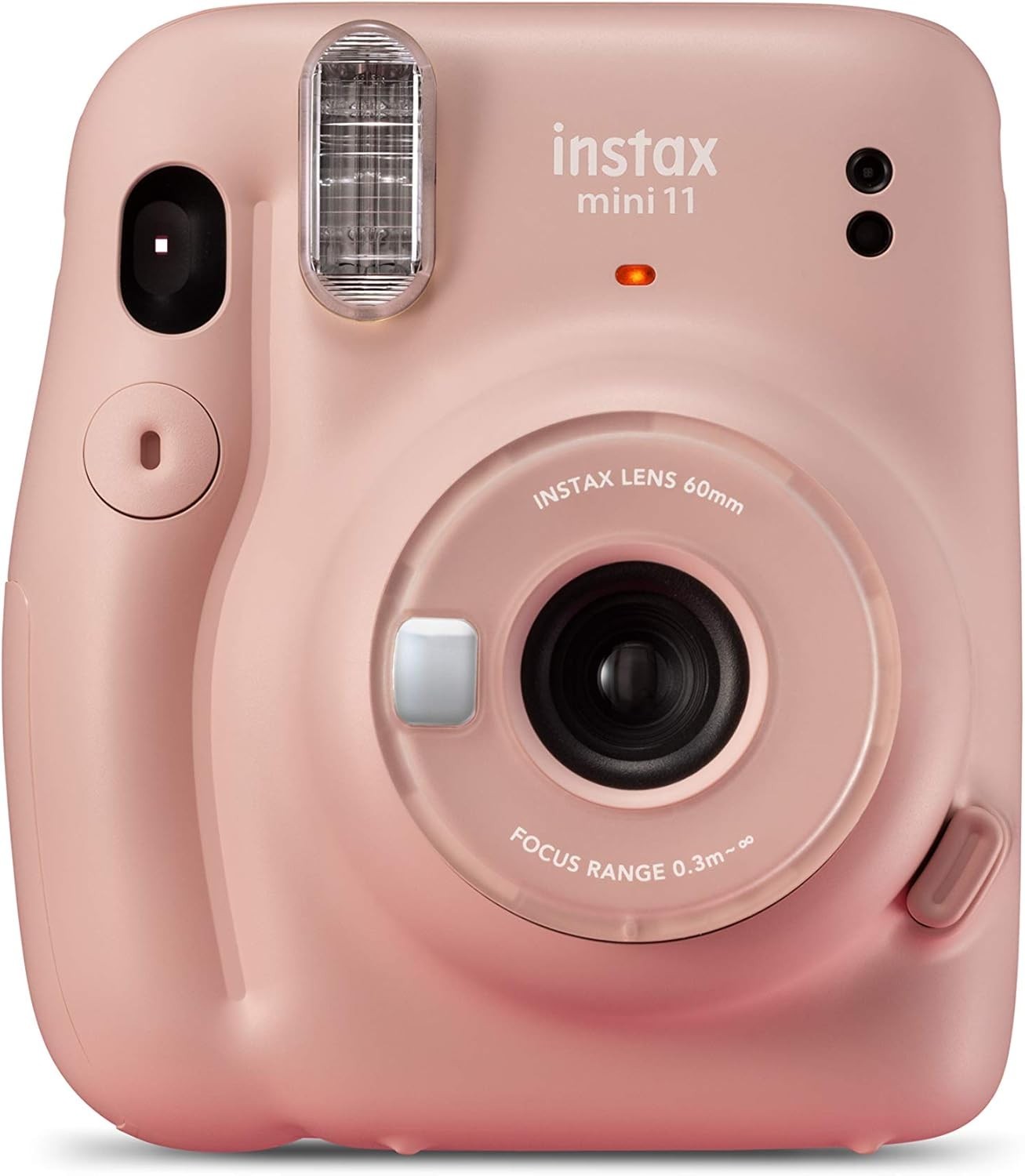 Instant Camera Selfie Mirror Auto Exposure Mini Photo Camera Pink