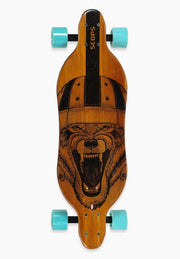 31.5" Longboard Maple/Birch/Beech Deck 70mm PU Wheels ABEC-9