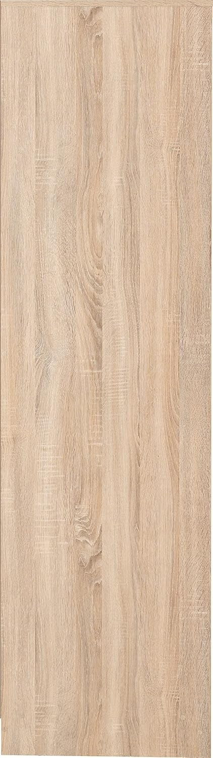 3 Door Sonoma Oak Wardrobe with Anti-Tip Safety & Spacious Storage
