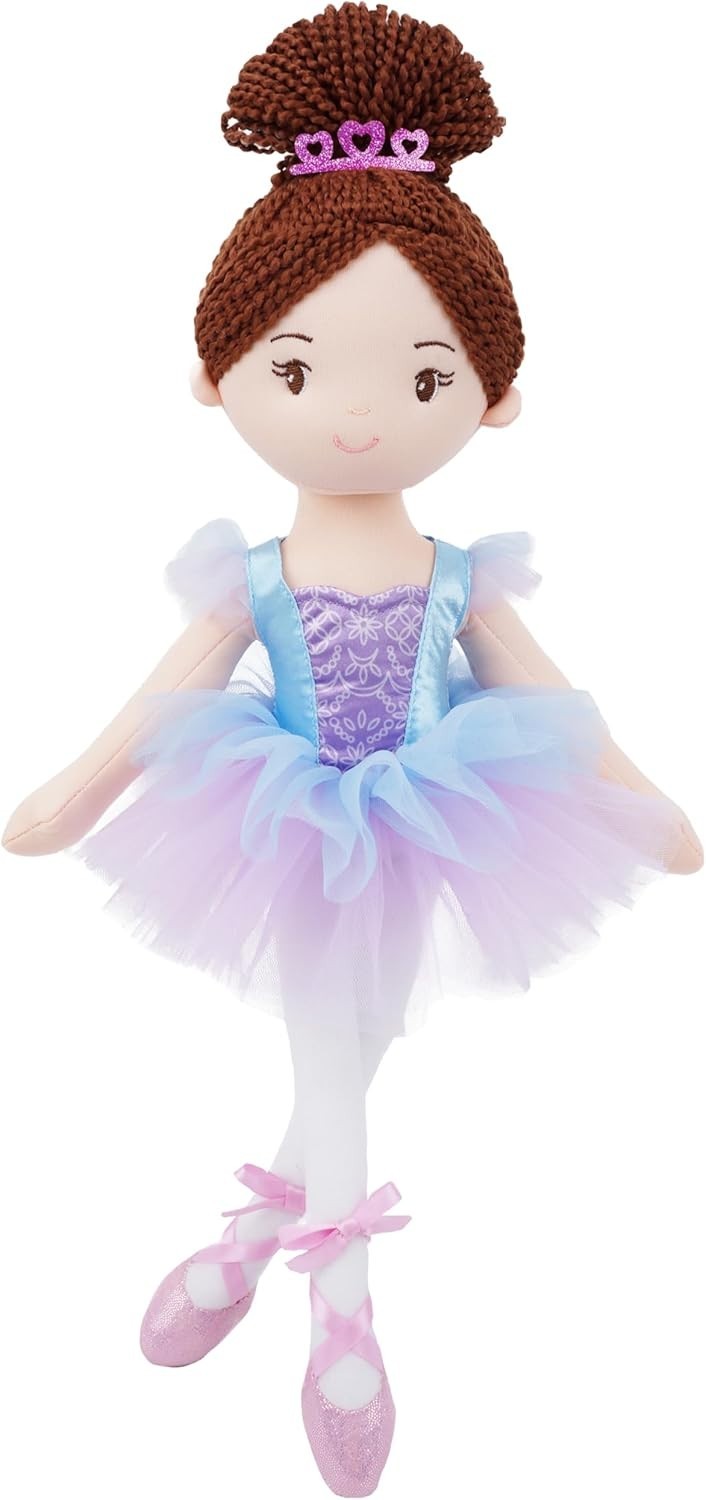 40cm Ballerina Plush Doll Soft Stuffed Ballet Toy Tutu Gift for Girls