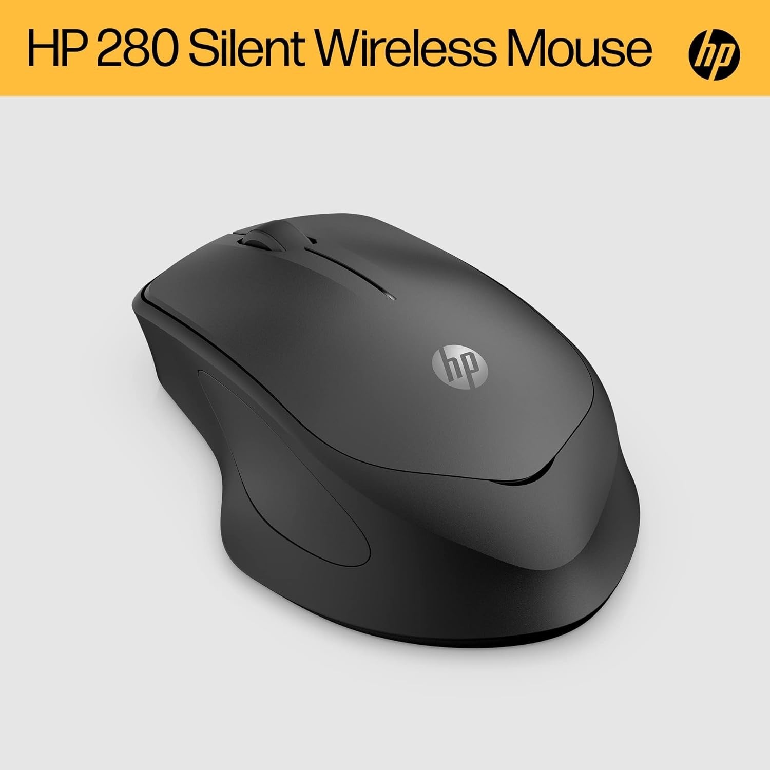 Silent Wireless Mouse 1600 DPI Ergonomic USB Nano Receiver PC Laptop
