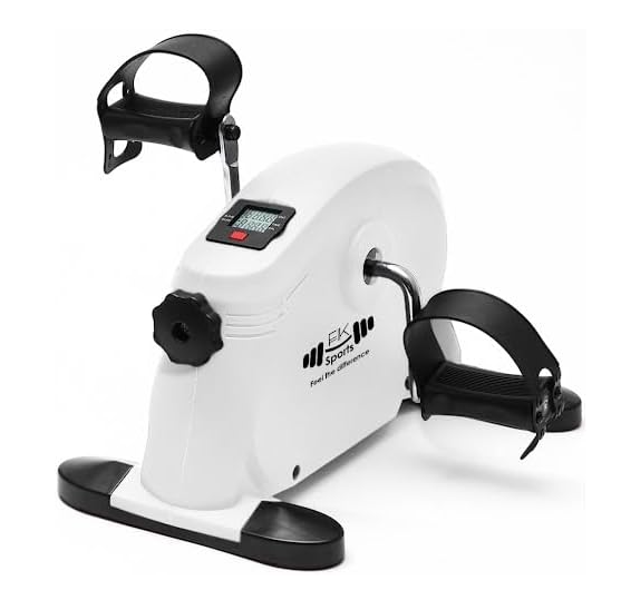 Under Desk Pedal Exerciser Mini Exercise Bike with LCD Display