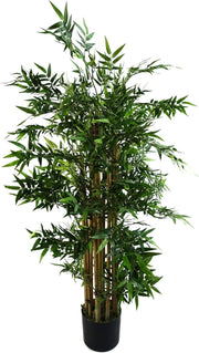 120cm Artificial Oriental Bamboo Tree in Weighted Pot Indoor Home Decoration