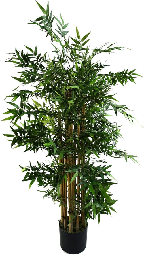 120cm Artificial Oriental Bamboo Tree in Weighted Pot Indoor Home Decoration