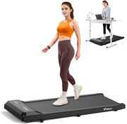 Under Desk Walking Pad Treadmill Remote App Quiet Compact Home Office