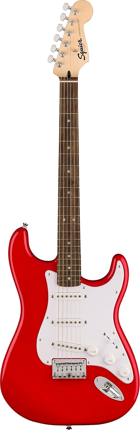 Electric Guitar Strat Style Laurel Fingerboard Torino Red