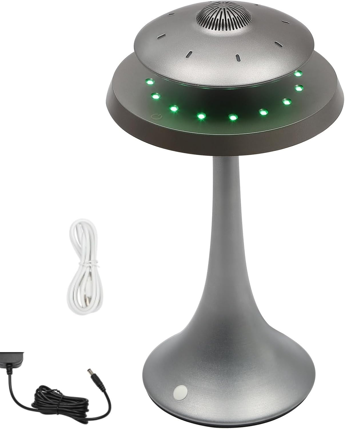 Levitating UFO Lamp Bluetooth Speaker 15-Color RGB Floating LED Desk Decor