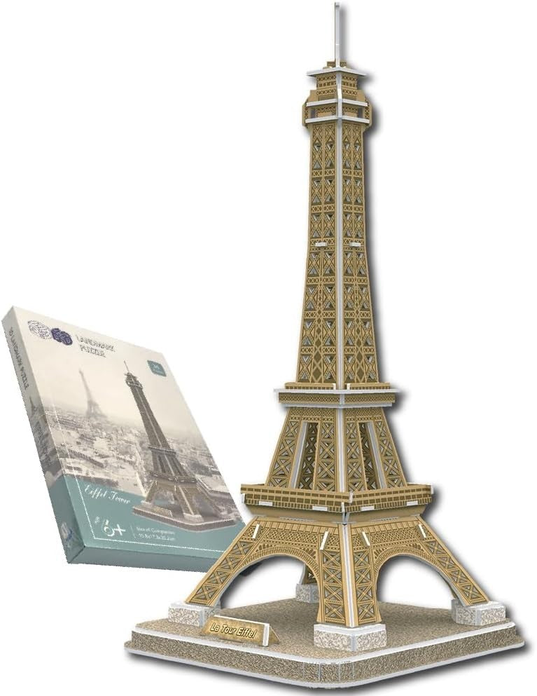 3D Eiffel Tower Puzzle Model Kit DIY Architecture Gift Fun Decor 36pcs