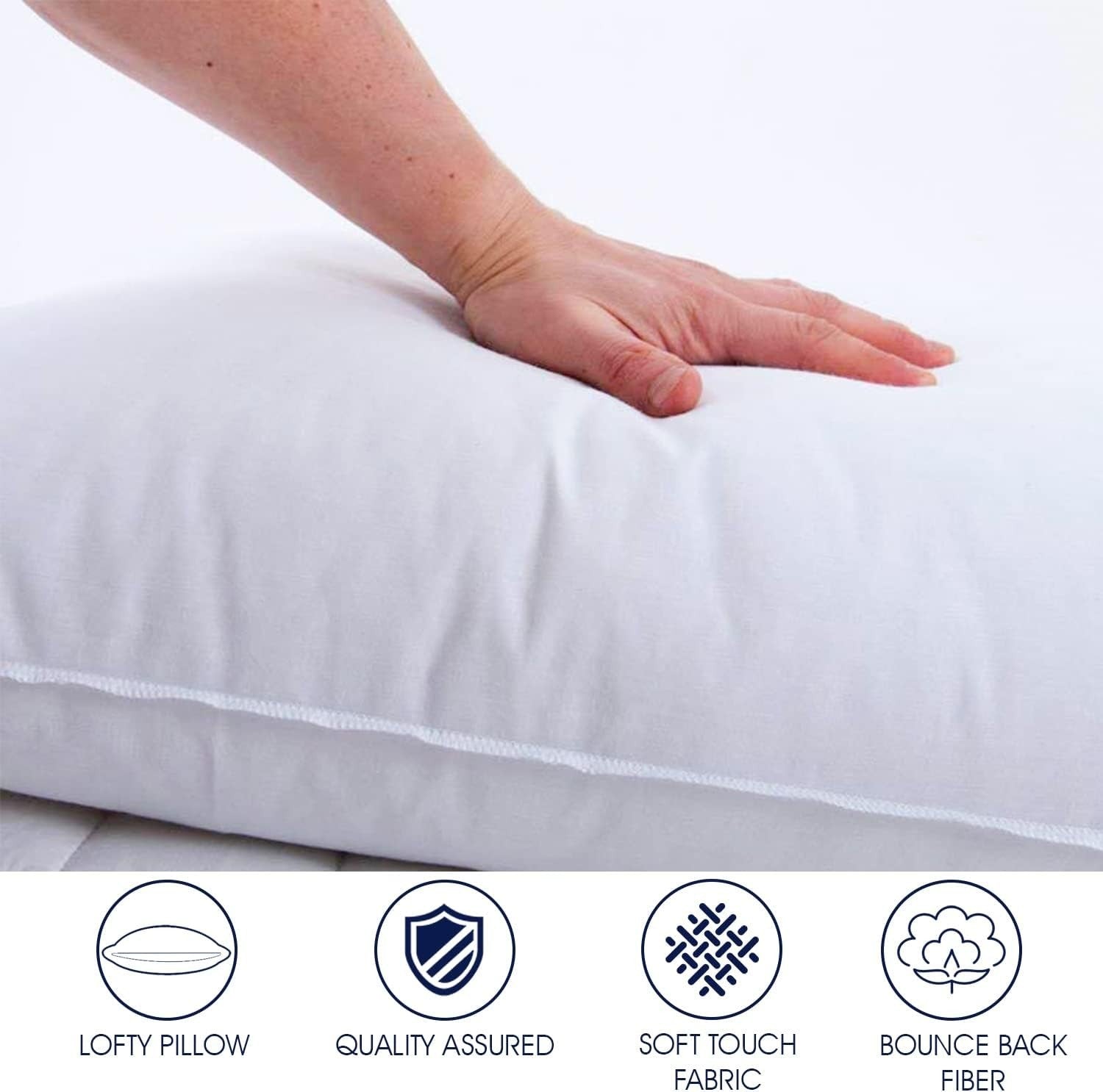 V Shaped Orthopedic Pillow Pregnancy Neck Back Shoulder Support 2 Pack
