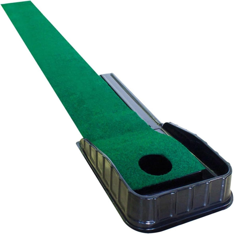 Golf Putting Mat Auto Return Trainer Indoor Outdoor Practice Aid