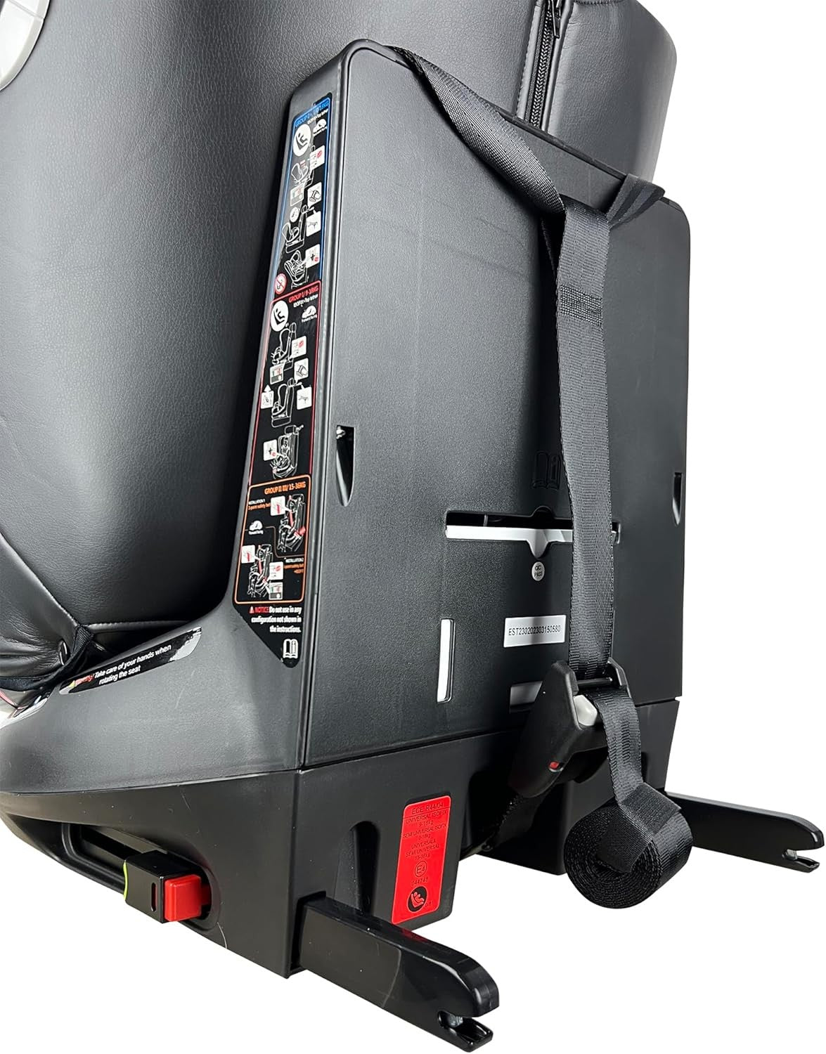 360° Rotating Baby Car Seat ISOFIX Rear & Forward Facing Birth–12 Years