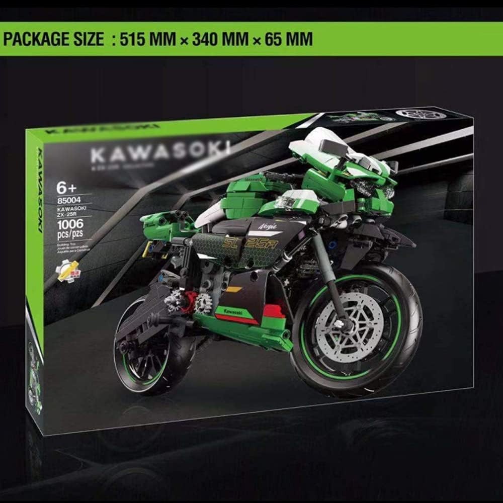 1006 PCS Technic Motorcycle Building Kit – Realistic DIY Model for Desk Decor