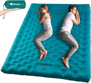 Double Self-Inflating Camping Mattress 12CM Thick Portable Outdoor