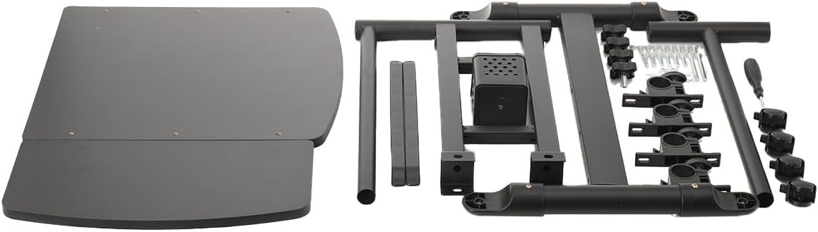 Portable Tattoo Workstation Adjustable Tray Arm Rest Stand with Storage