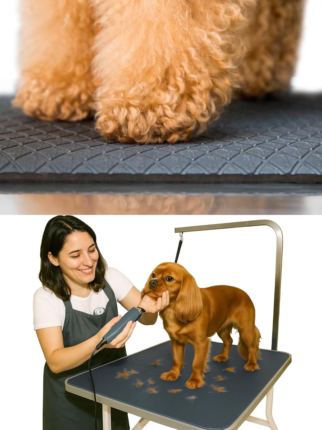 Dog Grooming Table Mat Non Waterproof Anti Fatigue 24x36 Inch