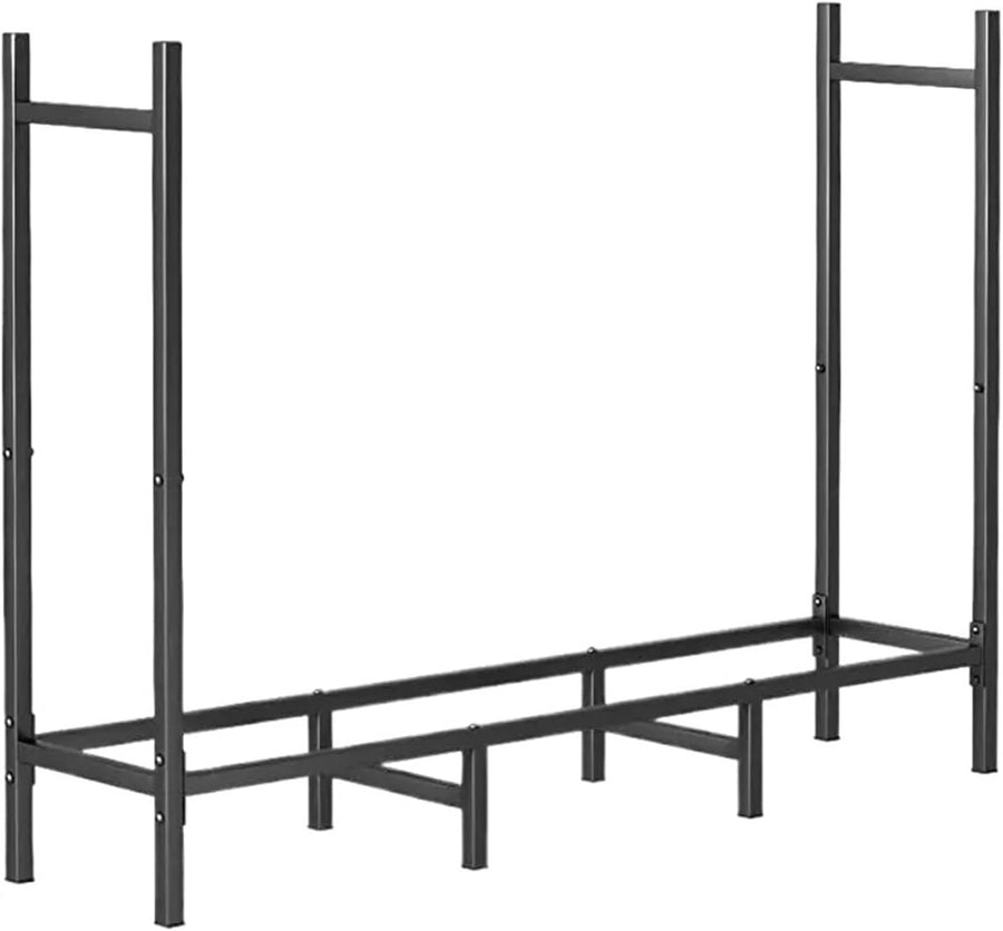 Heavy Duty Indoor Outdoor Firewood Rack - Spacious & Foldable Log Storage