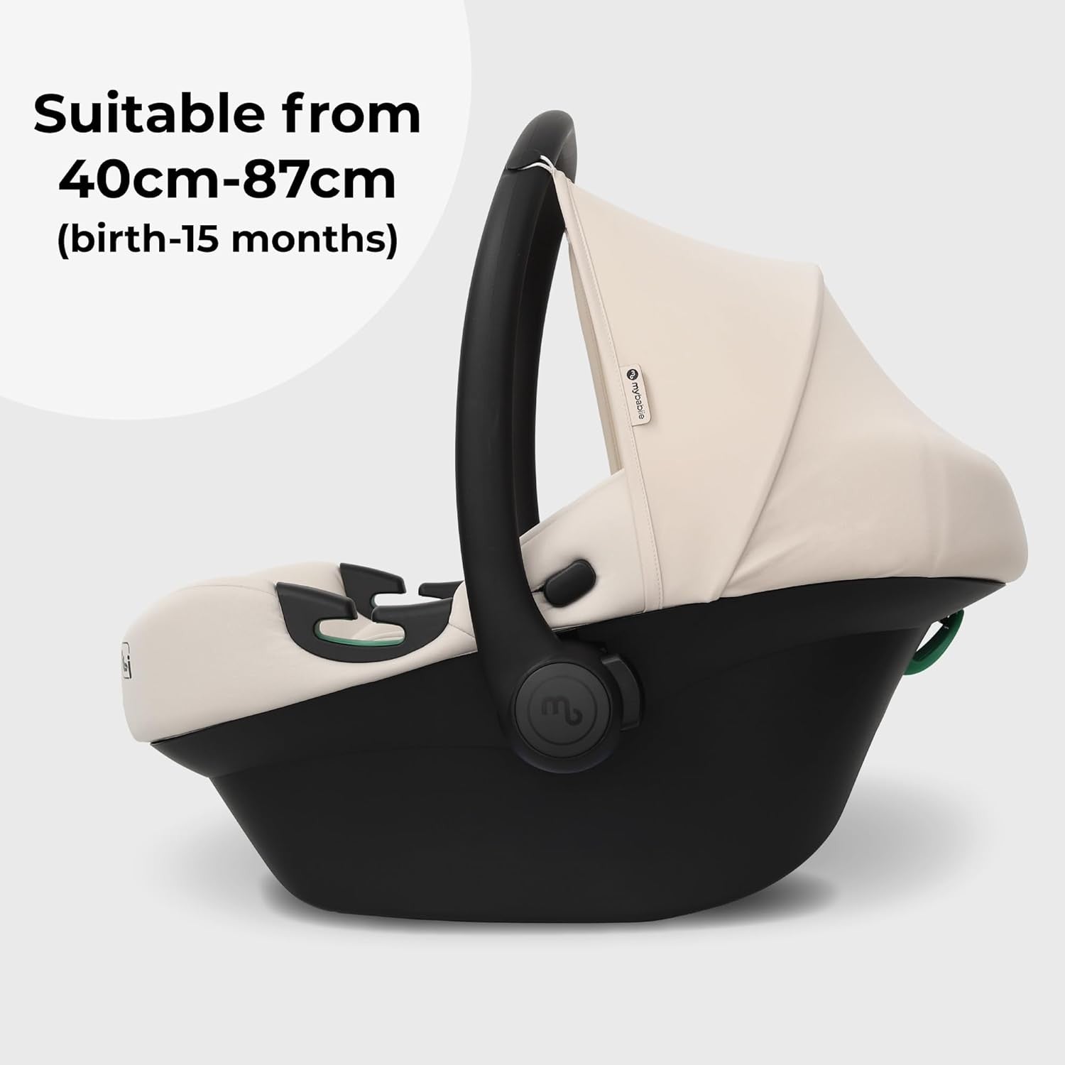 i-Size R129 Baby Car Seat 40–87cm Newborn Infant Carrier Rear Facing