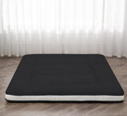 Extra Thick Japanese Floor Futon Mattress Queen | Foldable Guest Bed