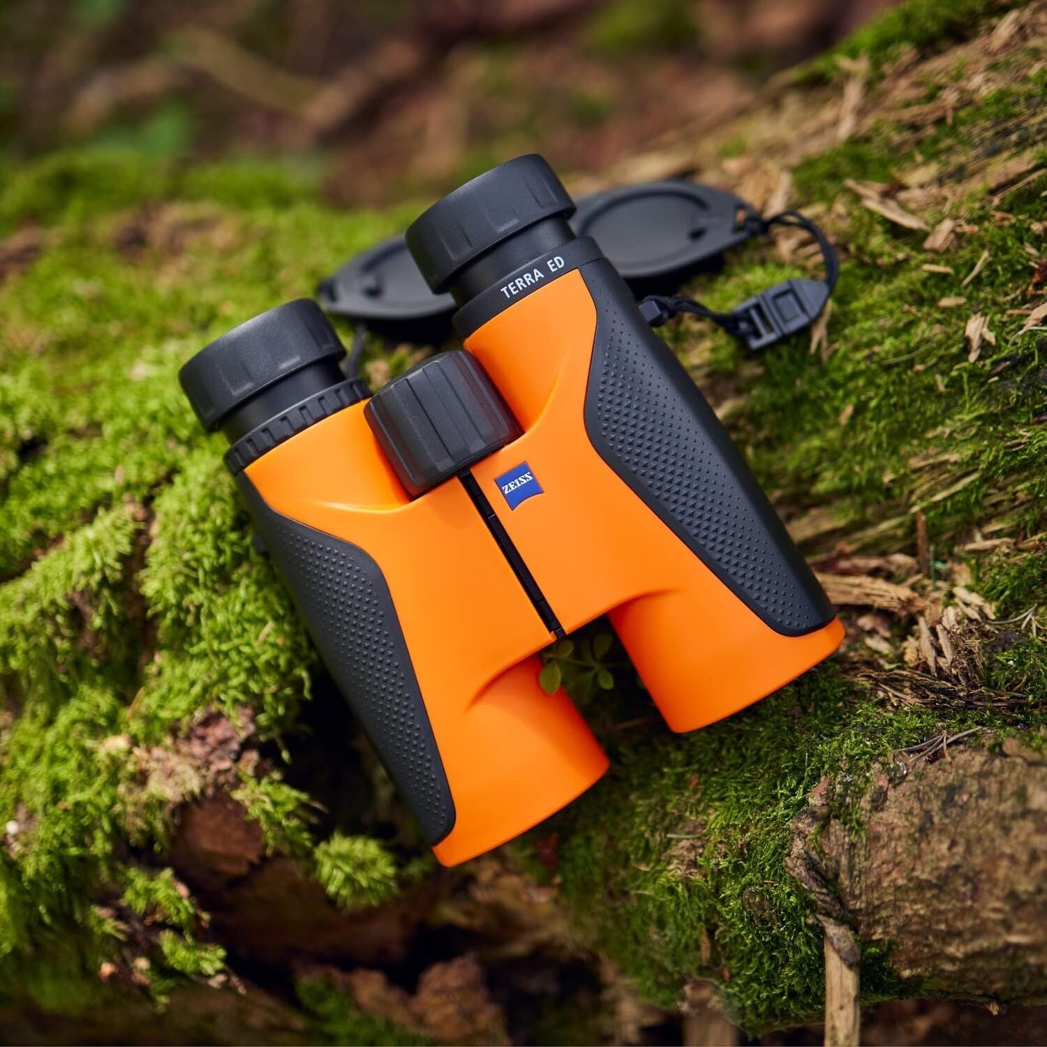 8x42 HD Binoculars Waterproof Lightweight Orange Outdoor Bird Watching Optics