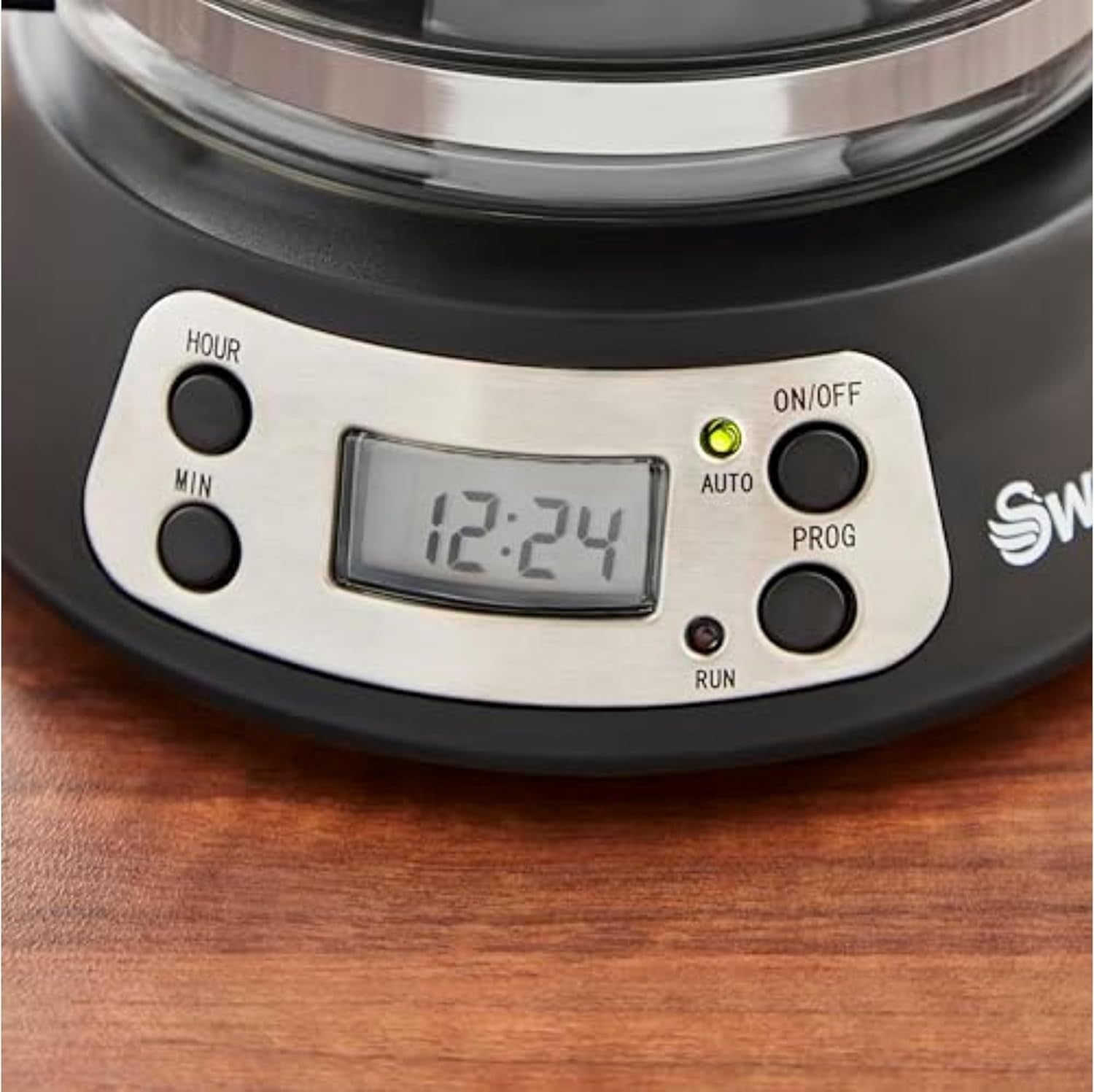 Programmable Coffee Maker 750ml Timer Keep-Warm Function LCD Display 700W
