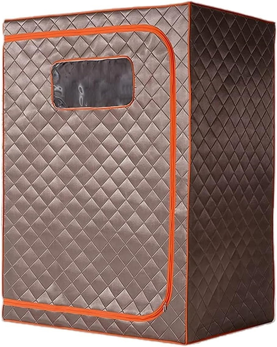 2-Person Full Size Portable Steam Sauna Tent Home Spa Double Seat Detox Heat Box