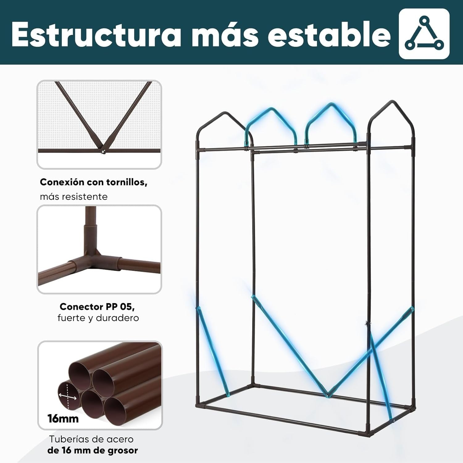 Heavy Duty Tomato Greenhouse 150x100x50cm Waterproof UV Protection Grow Tent