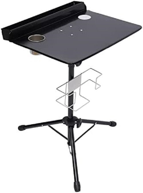 Portable Tattoo Workstation Adjustable Height Studio Tool Table Tripod