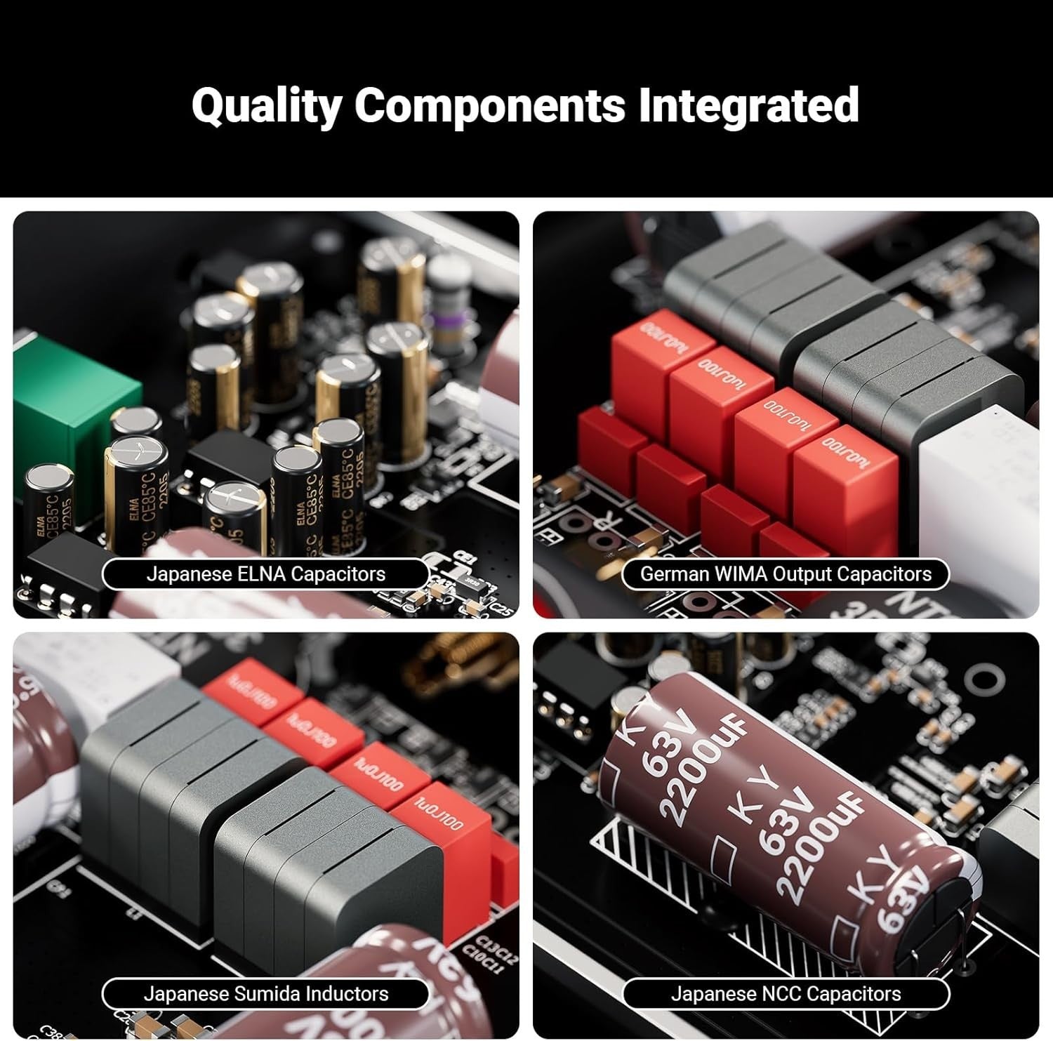 300W Class D Stereo Power Amplifier TPA3255 HiFi 48V