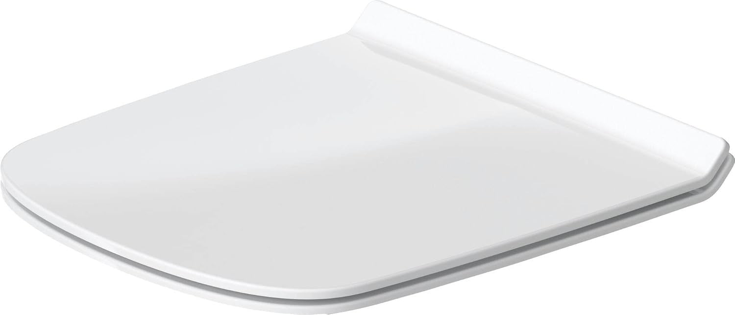Toilet Seat Urea Thermoset White Stainless Steel Hinges Durable