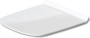 Toilet Seat Urea Thermoset White Stainless Steel Hinges Durable
