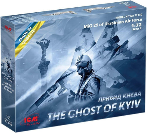 1:72 MiG-29 Model Kit Ghost of Kyiv Jet | Ukrainian Fighter Plane Gift
