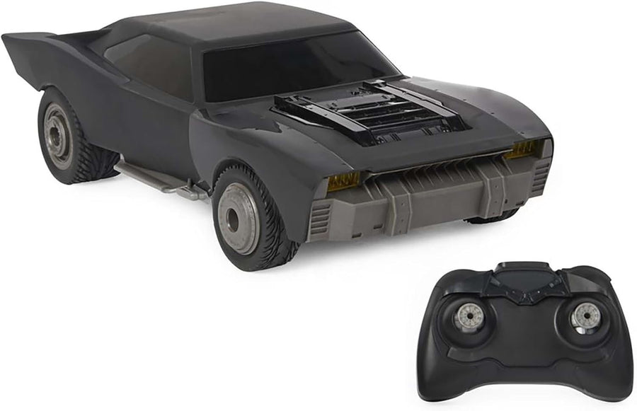 Turbo Boost Batmobile RC Car for Kids 4+, 1:15 Scale Remote Control Car w/ Light