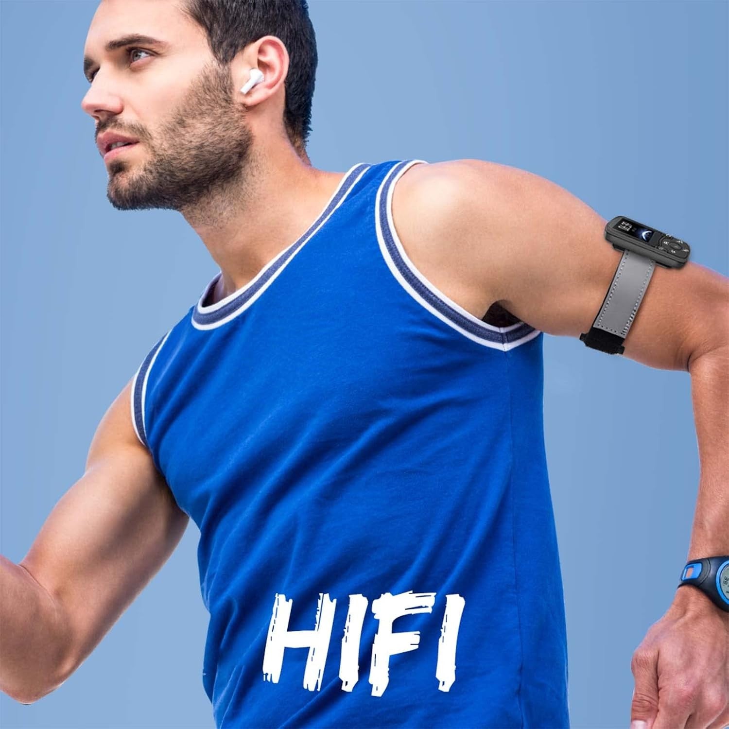 32GB MP3 Player Bluetooth 5.3 Clip HiFi FM Pedometer 128GB