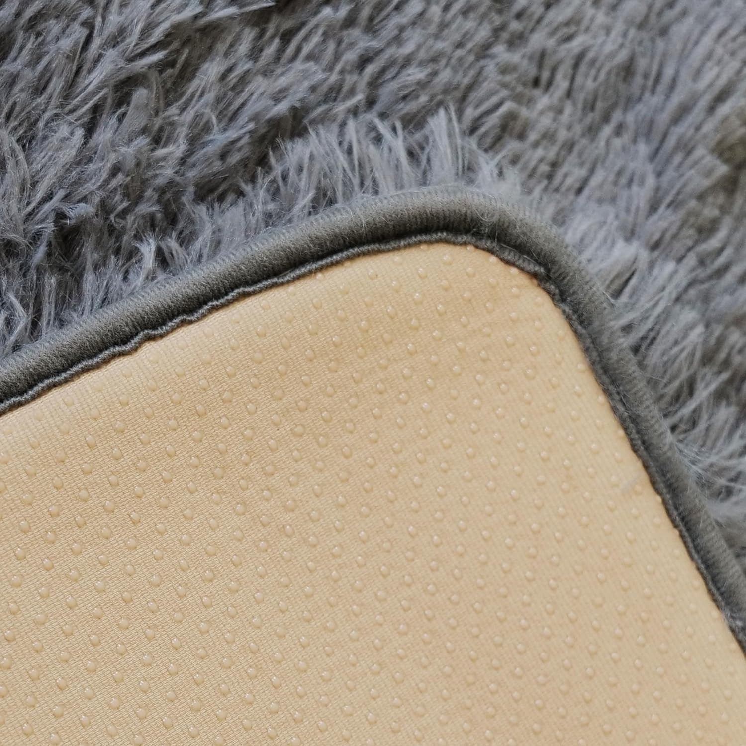 Extra Large Grey Shaggy Rug 200x290cm Soft Thick Non Slip Carpet Home