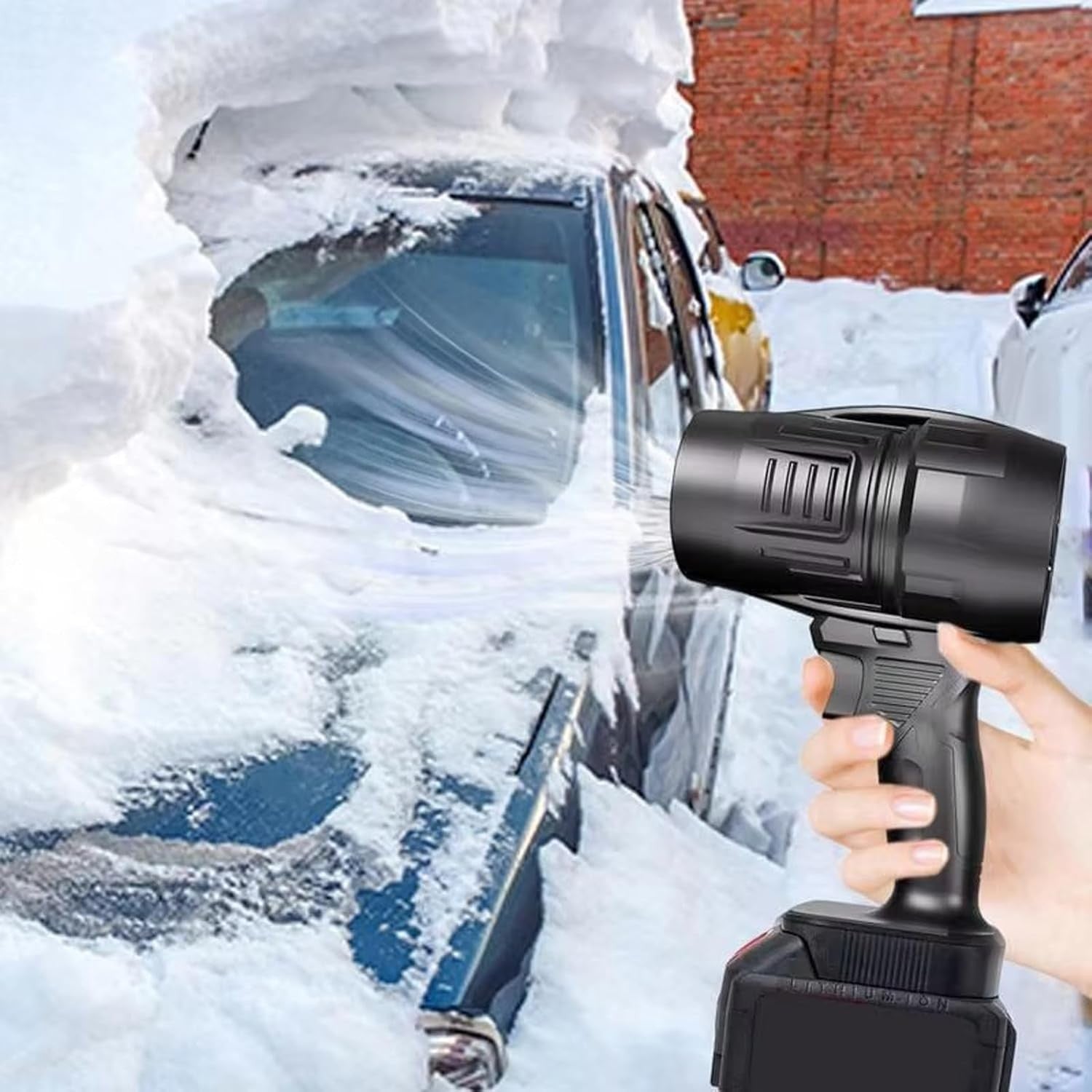 Cordless Leaf Blower Turbo Jet 30000RPM Handheld Electric Air Blower