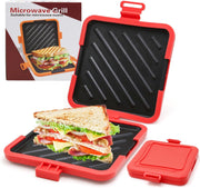 Microwave Toastie Sandwich Maker Non Stick Panini Press