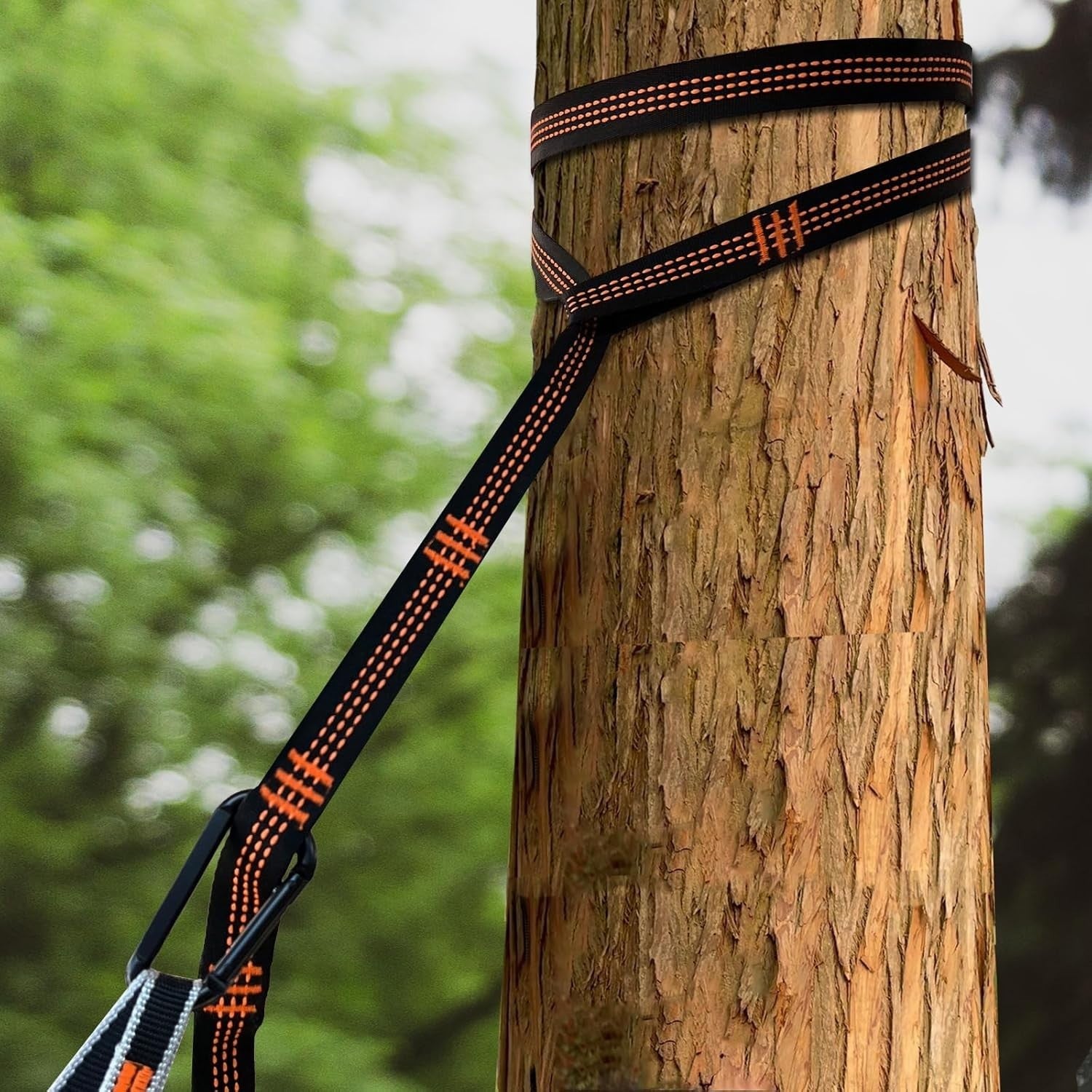 Camping Hammock 300kg Load ✅ Ultralight Parachute Nylon 🌟 275x140cm
