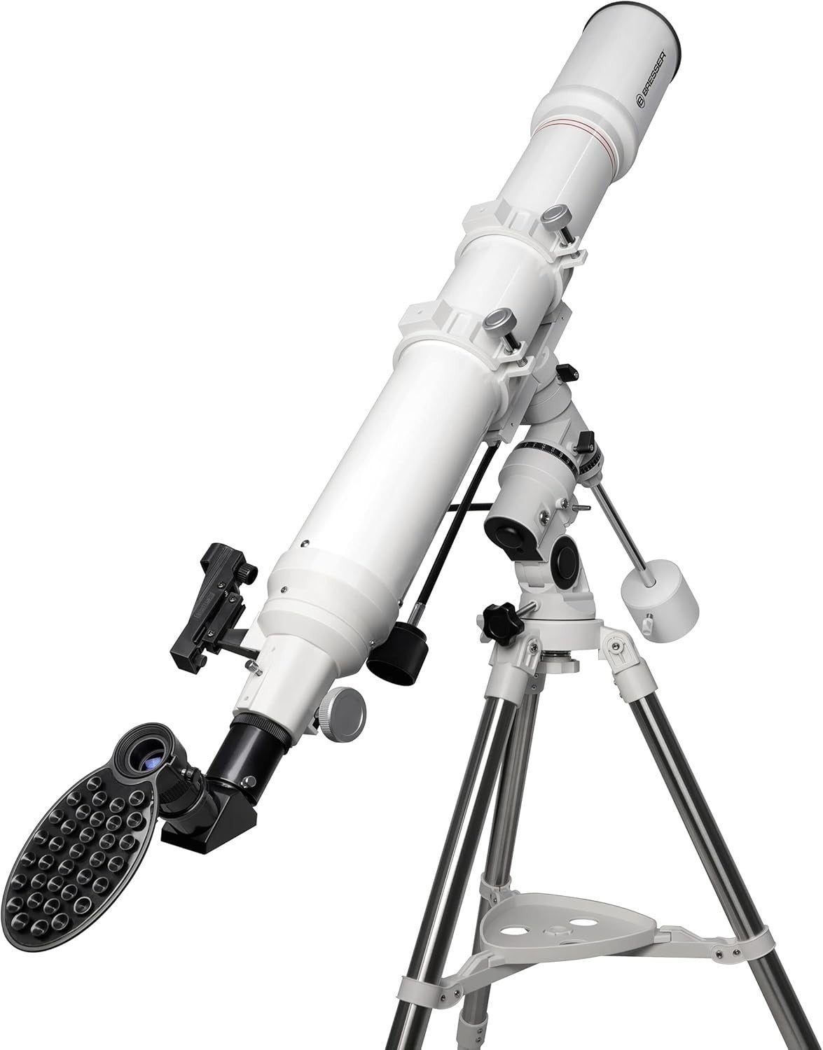 102/1000 EQ3 Refractor Telescope White with Tripod High Power Viewing