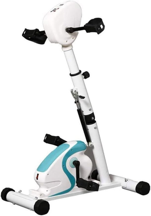 Pedal Exerciser for Arms & Legs w/ LCD Display, Rehab Trainer & Non-Slip Base