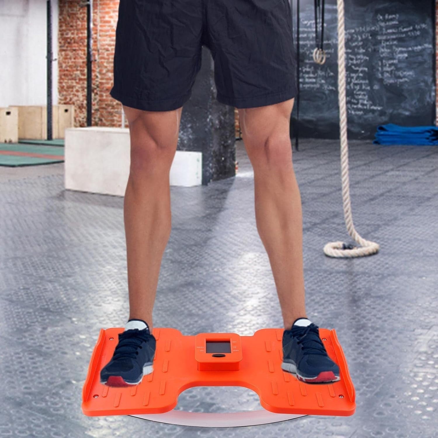 Portable Vibration Board Exercise Machine Whole Body Fitness 100kg