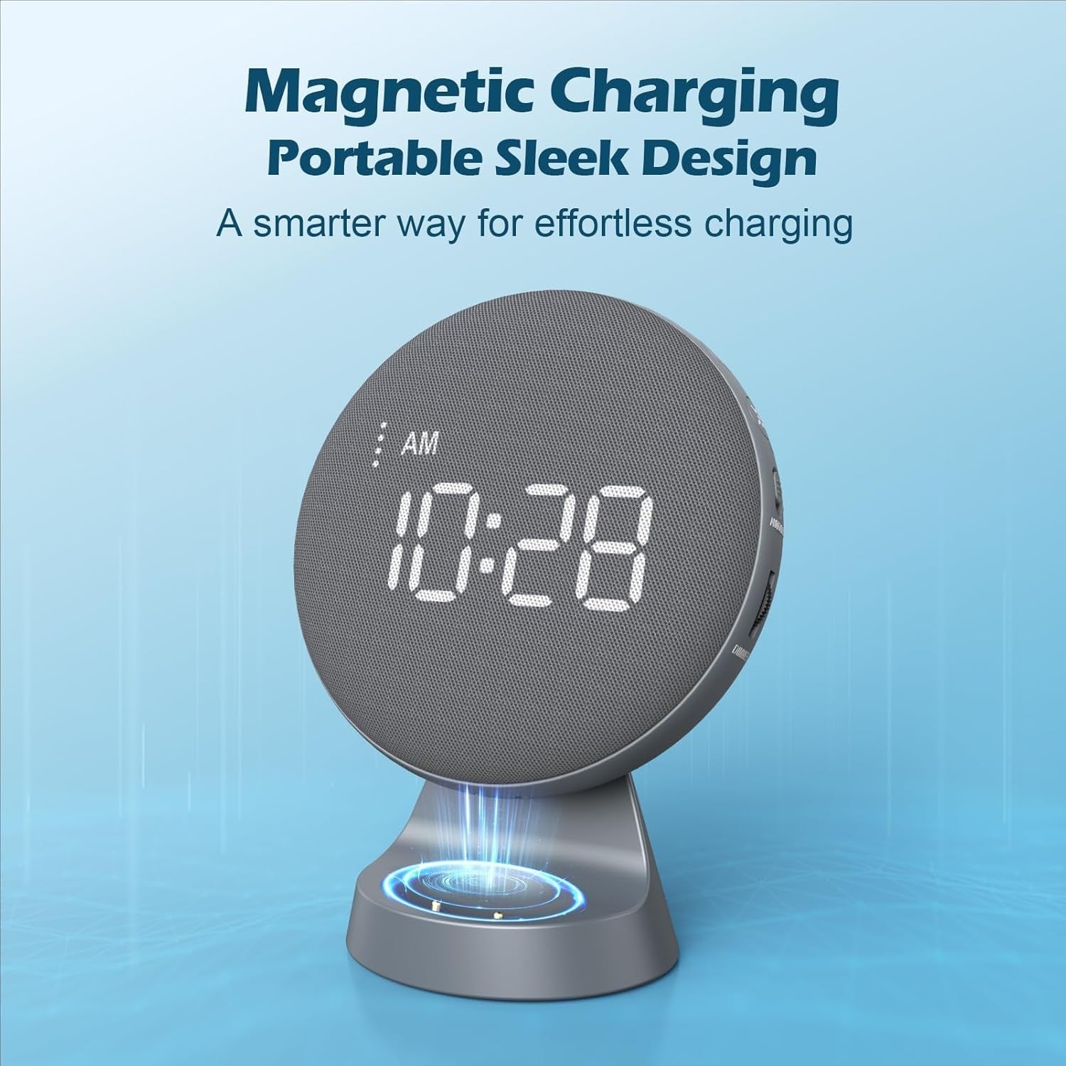 Vibrating Alarm Clock Bed Shaker Loud Heavy Sleepers Deaf Rechargeable