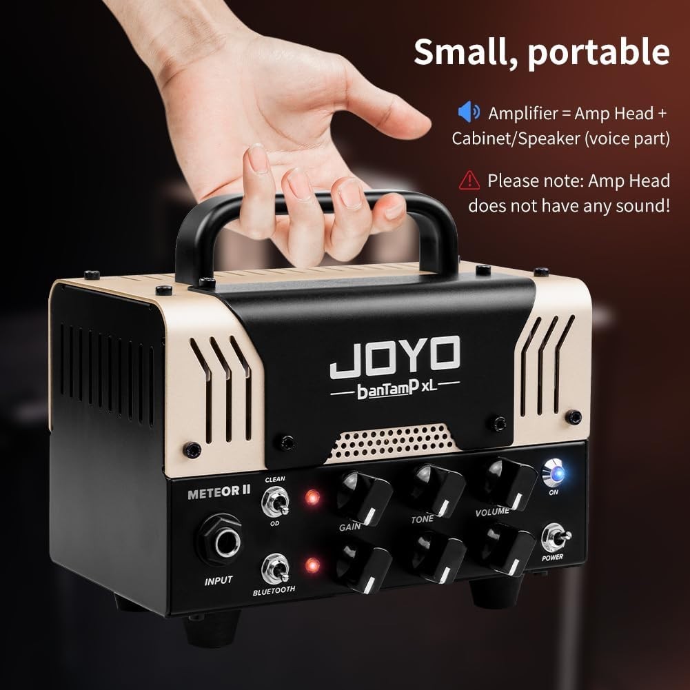 Meteor II BanTamp XL 20W Mini Guitar Amp Head Hybrid Tube 2-Channel
