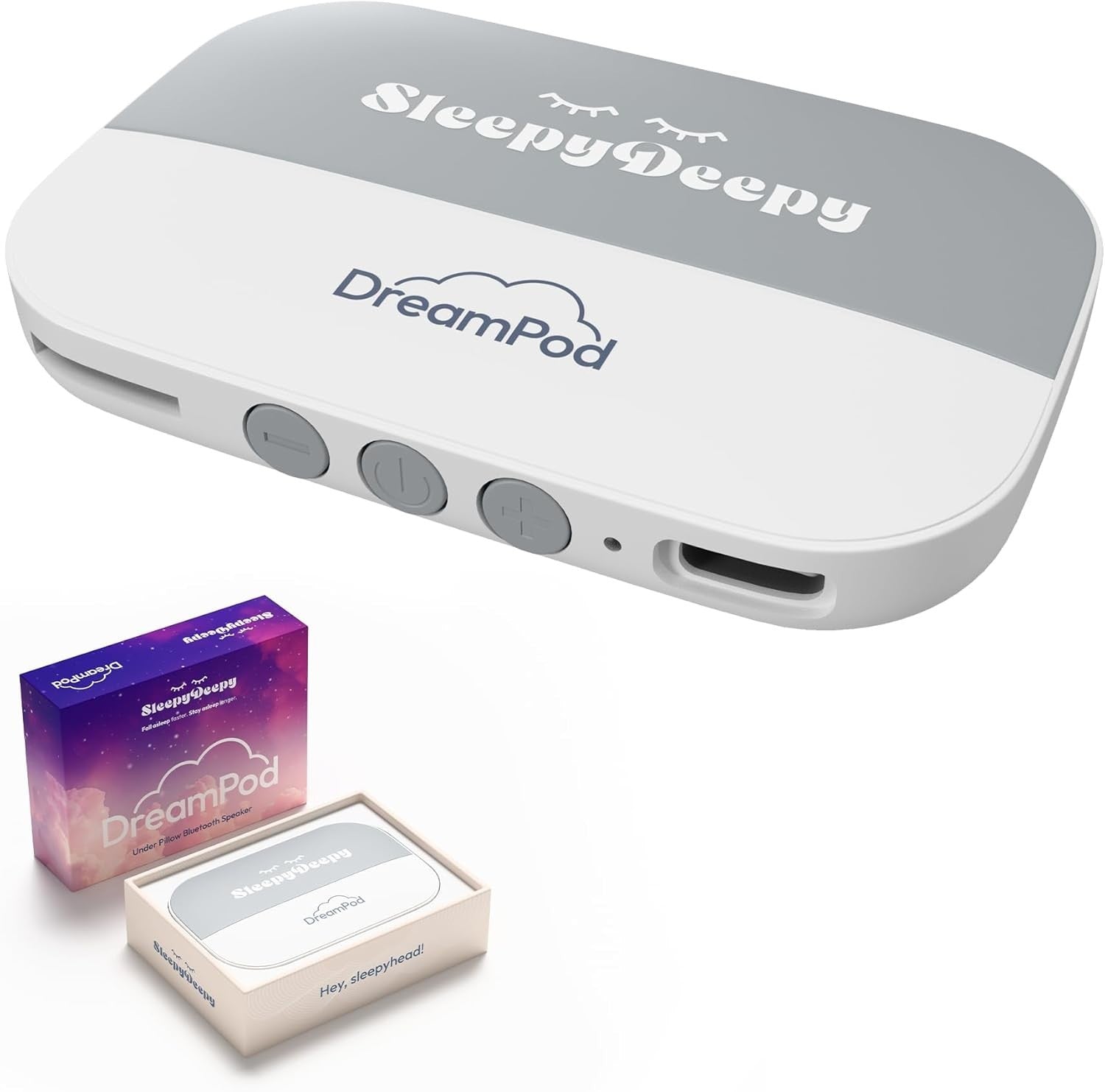 Under Pillow Sleep Speaker Bluetooth Bone Conduction Thin Side Sleeper