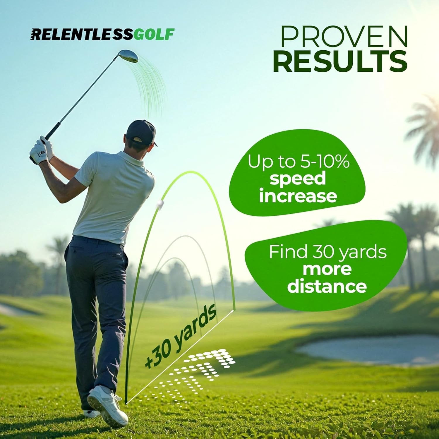 Golf Speed Stick Swing Trainer Increase Clubhead Speed