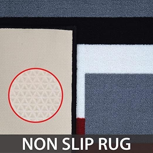 Extra Long Hallway Runner 80x300cm Geometric Flat Weave Non Slip Carpet