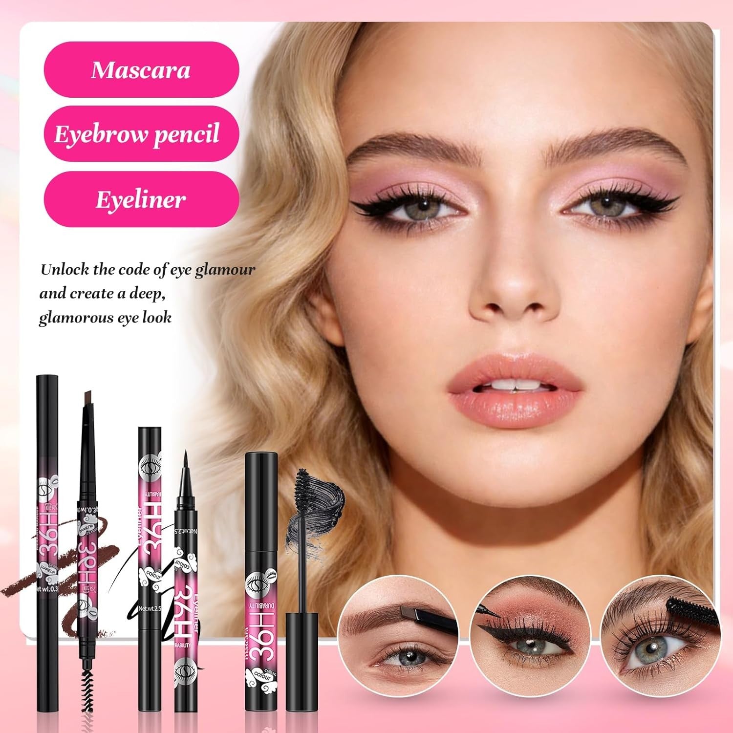 All In One Makeup Kit Full Face Gift Set with Palette